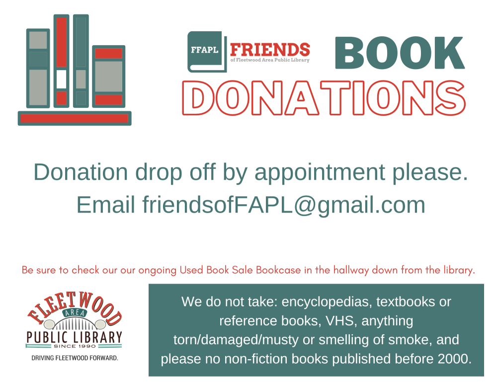 Friends of the Fleetwood Area Public Library Berks County Public